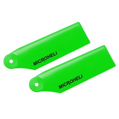 MICROHELI Plastic Tail Blade 36mm (Green) - Blade Fusion 180 / Smart