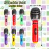 CCINEE 12 Pack Inflatable Microphones, 9.4 Inch Giant Blow Up Microphone Inflatable Microphone Props for 80s 90s Musical Concert Themed Party Favors(Ramdon Colors) view 2