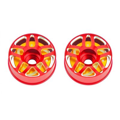 Nexxspeed Aluminum Front Wheel Rim Offset 1.5mm (RED) - Kyosho Mini-Z MR03