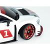 Nexxspeed Aluminum Front Wheel Rim Offset 1.5mm (RED) - Kyosho Mini-Z MR03 view 4