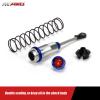 RCAWD Shock Absorber for Maxx 1/10 Upgrades, Front Rear RC Shocks Damper with Spring Adjustable Aluminum Parts for # 89086-4,# 89076-4, # 8961 Blue view 2