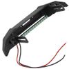 ShareGoo 1/10 Scale Front Bumper,Metal Bull Bar Front Bumper with LED Lights Bar Compatible with Axial SCX10 90046 90047 Traxxas TRX4 RC4WD D90 TF2 1/10 RC Crawlers view 3