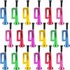 Cagemoga 18 Pack 7 Inch Kid Trumpet Instrument Mini Trumpet Toys Kids Horn Musical Instruments Musical Educational Toys for Kids Parties and Events Cool Birthday Party Favors view 1