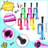Cagemoga 18 Pack 7 Inch Kid Trumpet Instrument Mini Trumpet Toys Kids Horn Musical Instruments Musical Educational Toys for Kids Parties and Events Cool Birthday Party Favors view 2