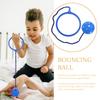 Wakauto Ankle Skip Ball for Kids and Adults - Lightweight Plastic Bounce Toy for Coordination and Outdoor Play Durable Fitness Toy for School and Backyard Activities 30 Inch view 3