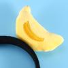 PRETYZOOM Banana Headband Plush Fruit Hair Hoop Party Cosplay Headwear Kids Birthday Costume Accessory view 3
