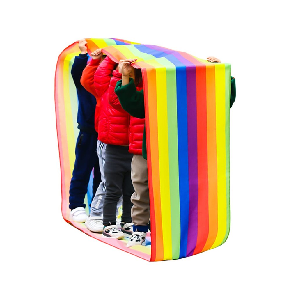 Playing Run Mat Indoor and Outdoor Training Equipment, Kindergarten Fun Games, Garden Lawn Play Toys, Promote Body Coordination (Size : Kids/4m)