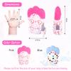 2Pack Silicone Teething Mitt, Soothing Infant Teething Mitten Pain Relief, Prevent Scratches Glove, Safe Silicone Teething Toys for 0-12 Months view 2