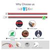 Chanzon 30 Pairs Jst1.25 mm 2 Pin Micro Plug Connector with 200mm UL1007 Tinned Copper Wire view 4