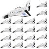 Lewtemi Set of 36 Gliders, Space Shuttle Toys Plane Flying Toys for Boys and Girls, Foam Airplane Glider for Outer Space Party Favors, Birthday Party Indoor and Outdoor view 1