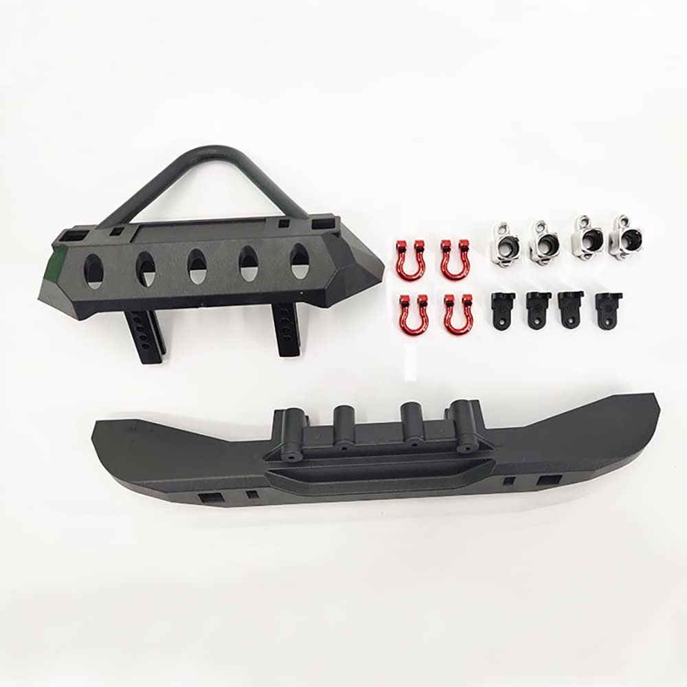 PYFORE 1/10 Easy-to-Control YK4102PRO Remote Control Door and Bridge Version of Climbing car Original Accessories Front and Rear Anti-Collision 13163