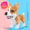 1380 Pieces Mini Building Blocks Animal Dog Husky Building Set - Mini Pets Companion 3D Puzzle Kit Toy Bricks Dog for Kids14 Years Old and Up (Crogi) view 4