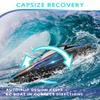 ALPHAREV RC Boat with Case R308MINI 2 Packs 20+ MPH Remote Control Boat for Pools and Lakes, 2.4 GHZ RC Boats for Adults and Kids view 4