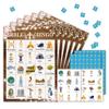 HEZNZXQ Bible Bingo Party Game Cards, Christian Nativity Bingo, Party Favor for Christian Sunday Church, 24 Players for Adult Party Games Supplies -06 view 1