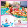 100 Pcs Rubber Pig Bath Toy Bulk Mini Pig Toys Pink Piggy Bathtub Toys Float Squeak Toys for Baby Shower Halloween Christmas Party Birthday Gift, 2.25 x 1.5 x 1.5 Inches view 4