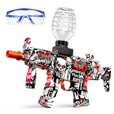 Anstoy Gel Ball Blaster Red  Automatic Orby Gel Gun with High Power Shooting, Ideal for Outdoor Battles, Team Games & Christmas, Birthdays Gifts for Ages 14+