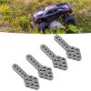 4pcs/Set Durable Aluminium Alloy Adjustable Angle Height Damping Mount Base Plate for 1/10 Crawler Car Accessory(Titanium),RC Car Shock Damper Mount, RC Car Shock Damper Mount,4pcs/Set Durable Al view 2