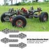 4pcs/Set Durable Aluminium Alloy Adjustable Angle Height Damping Mount Base Plate for 1/10 Crawler Car Accessory(Titanium),RC Car Shock Damper Mount, RC Car Shock Damper Mount,4pcs/Set Durable Al view 4