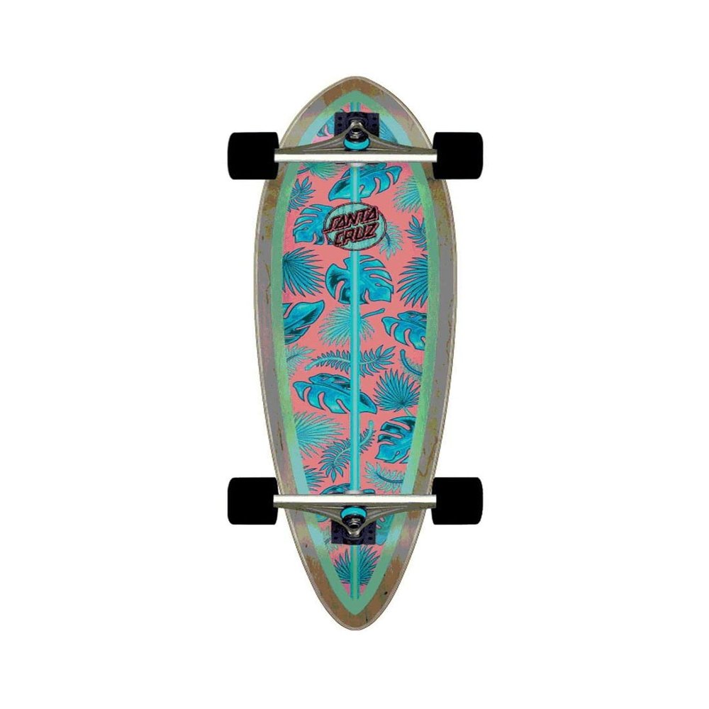 9.20in Cabana Dot Santa Cruz Pintail Cruiser