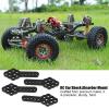 4pcs/Set Durable Aluminium Alloy Adjustable Angle Height Damping Mount Base Plate for 1/10 Crawler Car Accessory(Black),RC Car Shock Damper Mount, RC Car Shock Damper Mount,4pcs/Set Durable Alumi view 4
