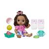 Baby Alive Fruity Sips Doll, Lemon, Toys for 3 Year Old Girls, 12-inch Baby Doll Set, Drinks & Wets, Pretend Juicer, Kids 3 and Up, Brown Hair view 2