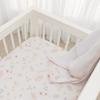 100% Cotton Jersey Crib Fitted Sheet - Fly Away - Ultra-Soft, Breathable, Fully Elasticized, Easy Care, Machine Washable for Toddler Mattress, Baby Crib, Nursery, Newborn, Boys & Girls view 4