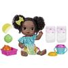 Baby Alive Fruity Sips Doll, Lime, Toys for 3 Year Old Girls, 12-inch Baby Doll Set, Drinks & Wets, Pretend Juicer, Kids 3 and Up, Black Hair view 1