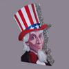 Anderson's Uncle Sam Head Parade Float Decorating Kit, Patriotic Decorations, 4th of July Parade Supplies view 1