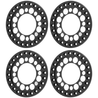 RC Wheel Rim Ring,4pcs Durable Beadlock Design Replacement Ring for 1/10 Scale RC Cars,Off-Road Racing and Rock Crawling Enthusiasts