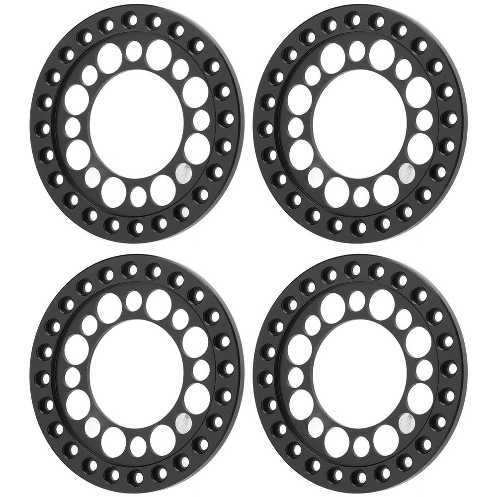 RC Wheel Rim Ring,4pcs Durable Beadlock Design Replacement Ring for 1/10 Scale RC Cars,Off-Road Racing and Rock Crawling Enthusiasts