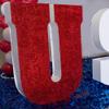 Anderson's Glitter USA Letters Parade Float Decorating Kit, Patriotic Decorations, 4th of July Dcor view 2