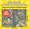 Odd Pieces Jigsaw Puzzles 1000 Pieces with Storytelling Comics, for Women, White Elephant, Mystery Puzzle for Adults & Kids - 19.7'' x 27.6'' Frameable Magic Puzzle Art (Turbo 3000) view 3