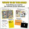 Odd Pieces Jigsaw Puzzles 1000 Pieces with Storytelling Comics, for Women, White Elephant, Mystery Puzzle for Adults & Kids - 19.7'' x 27.6'' Frameable Magic Puzzle Art (Turbo 3000) view 4