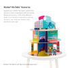 Stokke MuTable Heroes Playhouse - Includes Superhero Cave, Firehouse, Adventure House & Police Station - Made of Wood, Screw-Free Assembly view 3