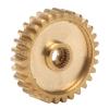 Eujgoov Spur Gear Brass, 30 Tooth for 25 Tooth Spline 0.8 Mod Industrial Robot Part 4305?0025?0030 view 3