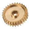 Eujgoov Spur Gear Brass, 30 Tooth for 25 Tooth Spline 0.8 Mod Industrial Robot Part 4305?0025?0030 view 4