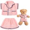 Hungdao Bear Clothes Pajamas Make Your Own Animals Outfits Fits Most 14 Inches Bear Accessories(Pink) view 1