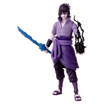 ANIME HEROES - Naruto Shippuden - Uchiha Sasuke Rinnegan/Mangekyo Sharingan Action Figure