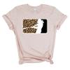 Softball Leopard Print - Softball Baseball Mom Life, Softball Shirt, Softball fan, baseball mom shirt, gift for mom, game day shirt, sports mom shirt game day shirt view 1