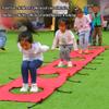 Playing Run Mat Outdoor Games Children Garden Lawn Games, Jumping and Crawling Fun Toys, Kindergarten Nursery Game Training Equipment (Color : Blue) view 4
