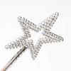Qeuly Star Wand 13 Inches Fairy Angel Magic Princess Wands Silver Star Stick for Girl's Costume view 4