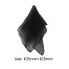 Larcele 12 Piece Juggling Plain Weave Dance Scarf for Performance Prop Accessory 24 x 24 inches WDSJ-02Black view 3