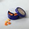 SXFSE Dollhouse Decoration Accessories, 1:12 Dollhouse Ornament Miniatures Cookies Blue Tin Box Set view 2