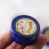 SXFSE Dollhouse Decoration Accessories, 1:12 Dollhouse Ornament Miniatures Cookies Blue Tin Box Set view 3