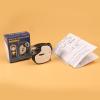 Lab Microscope Slides Portable Handheld Magnifier 55X Zoom Microscope with LED Light Mini Pocket Jewelry Loupe Microscope Parts view 2