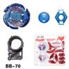 Gyros 6 Pack Bey Burst Battling Tops Metal Fusion Starter Set with Stickers Two Launchers view 3