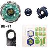 Gyros 6 Pack Bey Burst Battling Tops Metal Fusion Starter Set with Stickers Two Launchers view 4