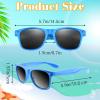 ASTARON 64 Pieces Sunglasses Bulk Neon Party Favors Goody Bag Fillers for Beach Wedding Party Pool Party Supplies, 8 Colors view 2