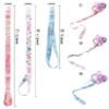 CutiePlusU Adult Size Pacifier Clips 3 Pack-Unicorns, Rainbow Cats and Giraffes view 4