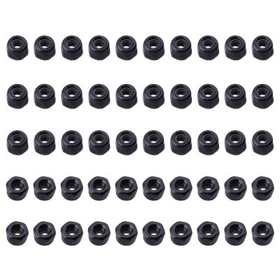 Hobbyfire 50Pcs M2 Lock Nuts for SCX24 Wheels JLU AXI00002 C10 AXI00001 Bronco C10 AXI00001 AXI00005 Gladiator AXI00006 AXI90081 Axial 1/24 RC Crawler Car
